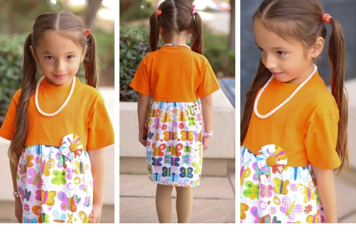 make dress from t shirt