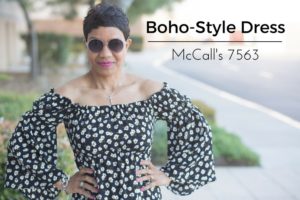 Read more about the article Boho Style Dress – McCall’s 7563