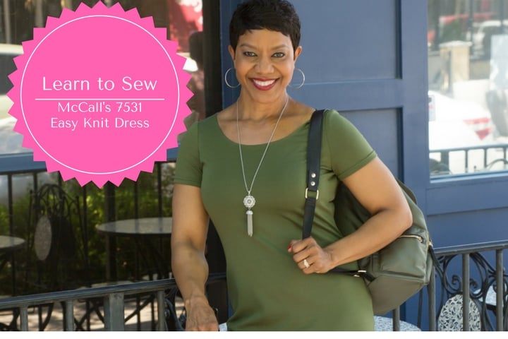 You are currently viewing DIY Video Tutorial – Easy Knit Dress – McCall’s 7531