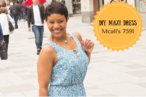 Read more about the article DIY Maxi Dress – McCall’s 7591