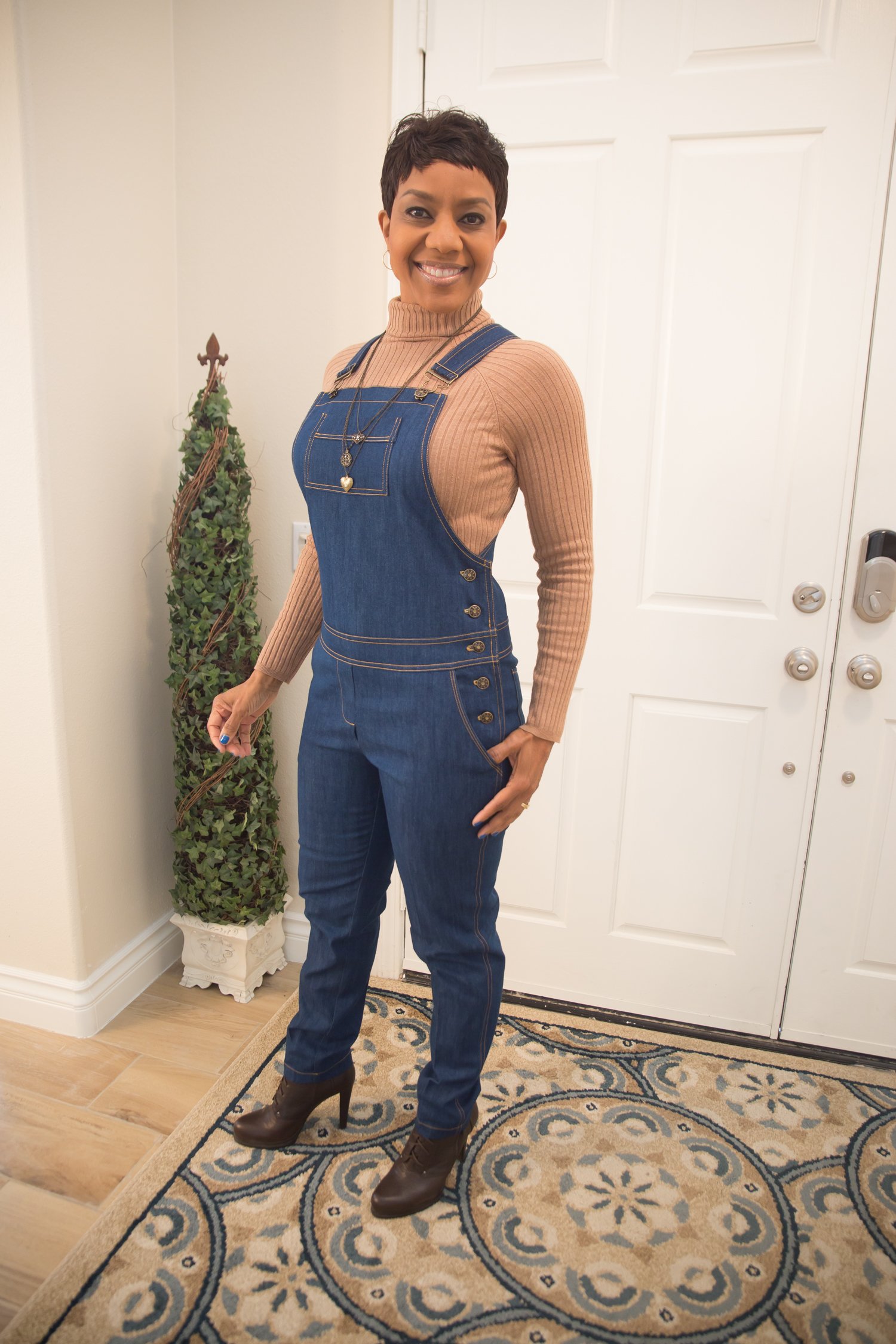 DIY Denim Overalls - Burda 6599