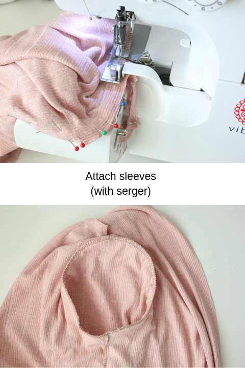 REDUCING SEWING TIME WITH A SERGER
