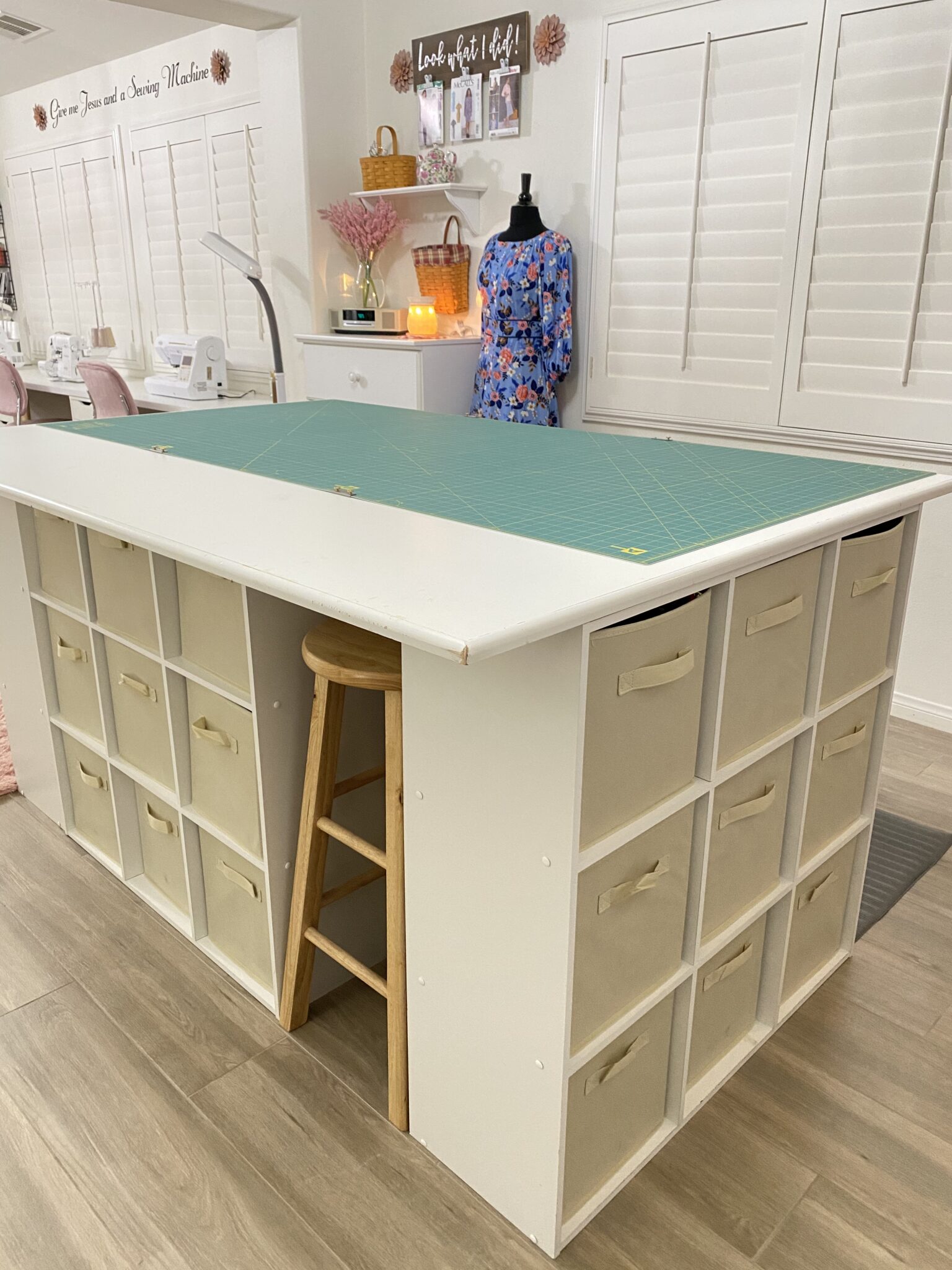 SEWING STUDIO MAKEOVER