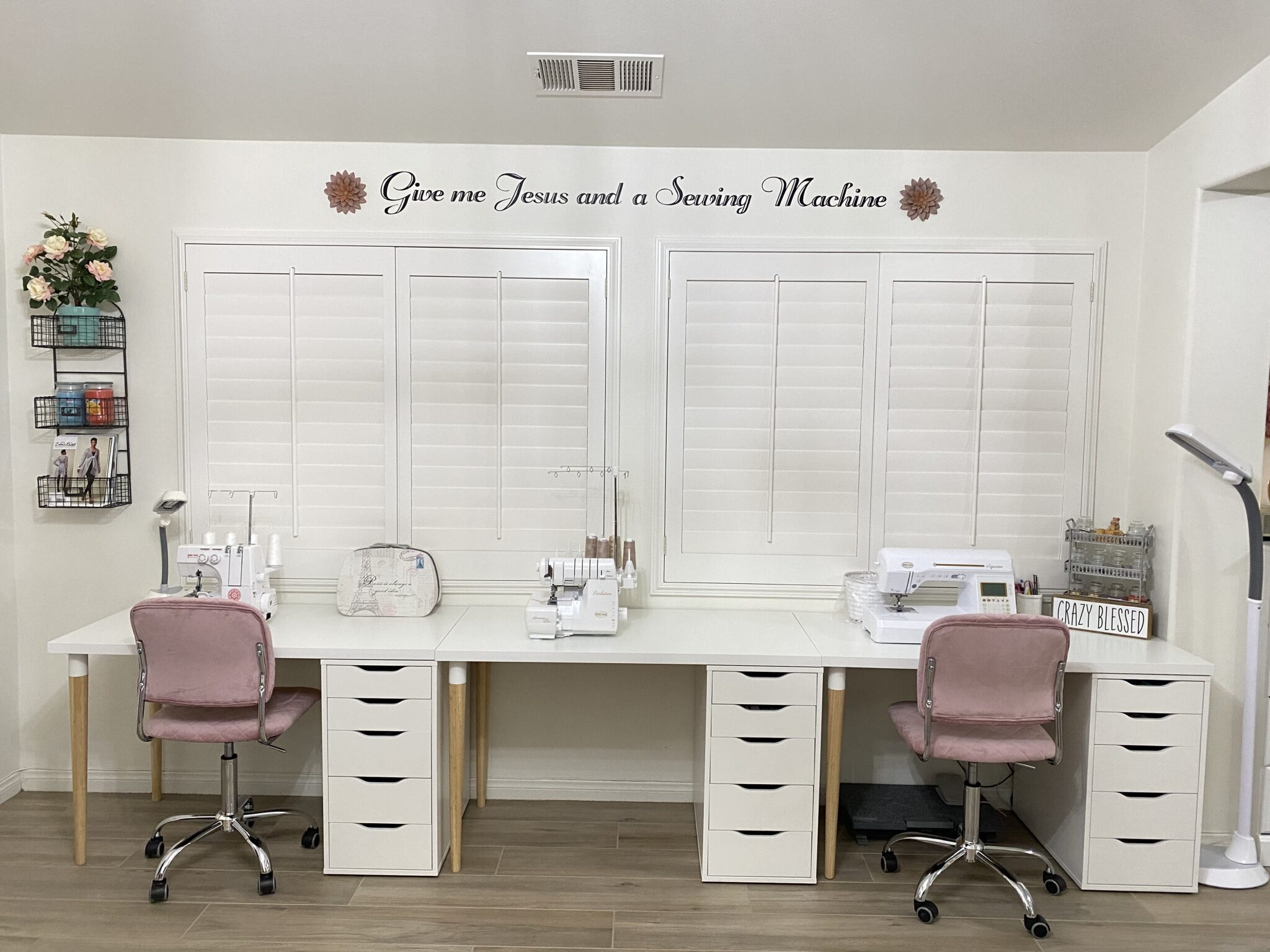 SEWING STUDIO MAKEOVER