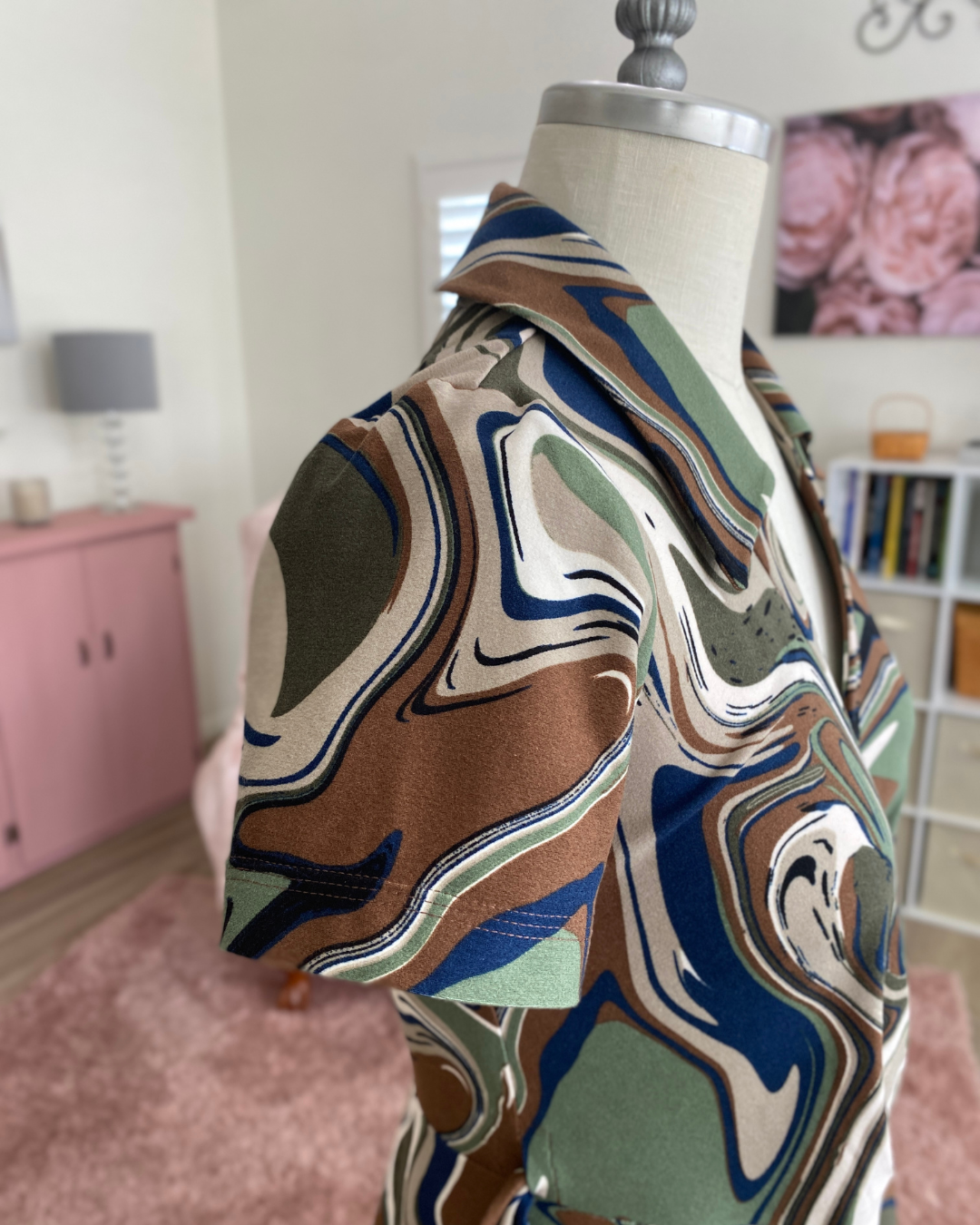 WRAP FRONT DRESS