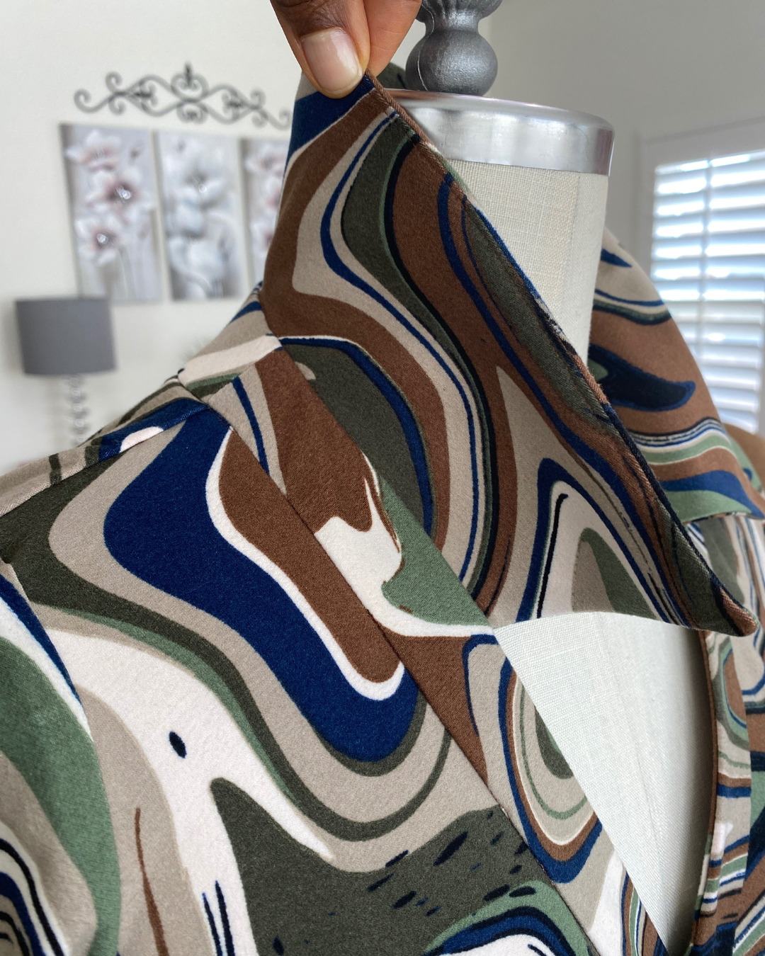 WRAP FRONT DRESS