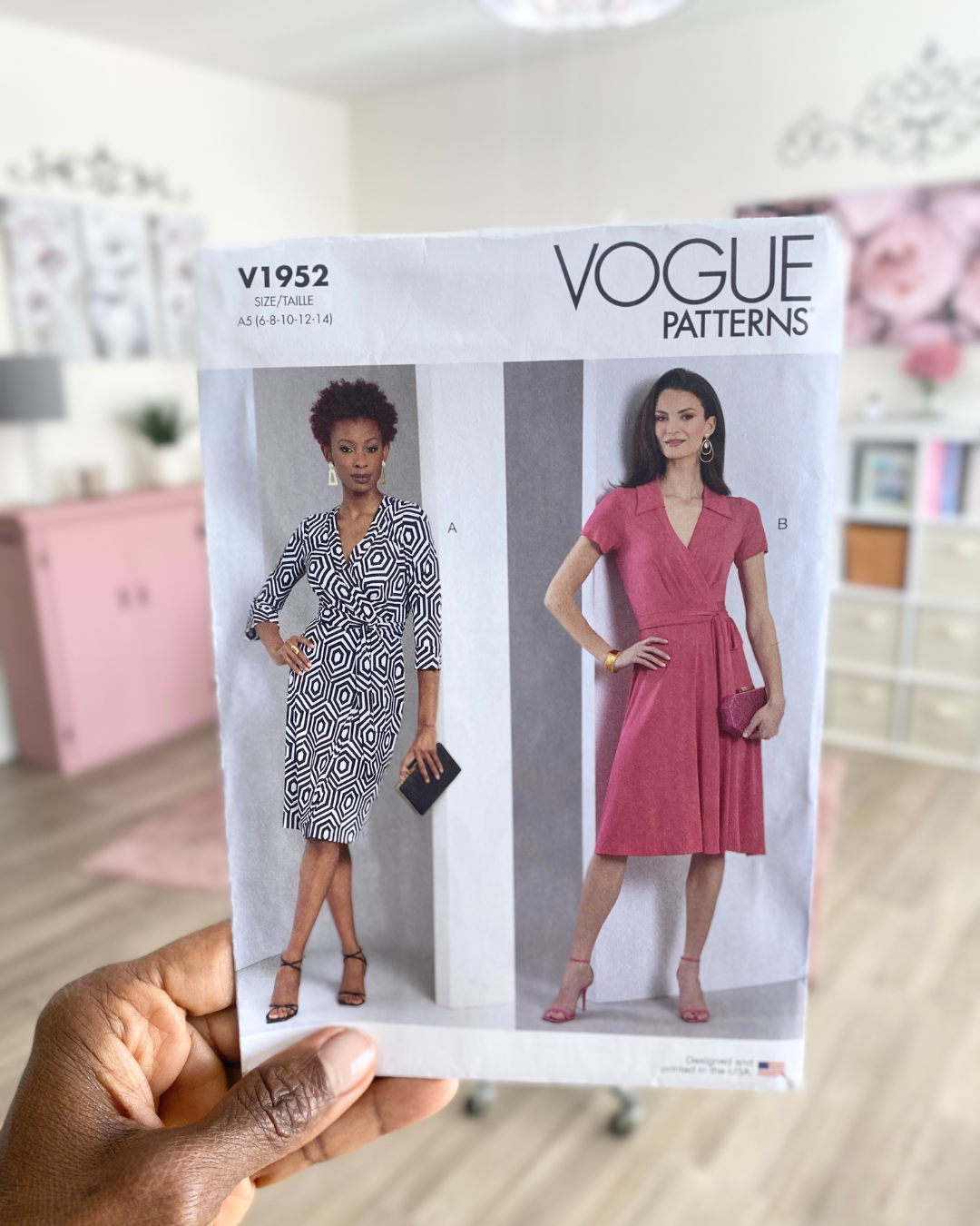 WRAP FRONT DRESS