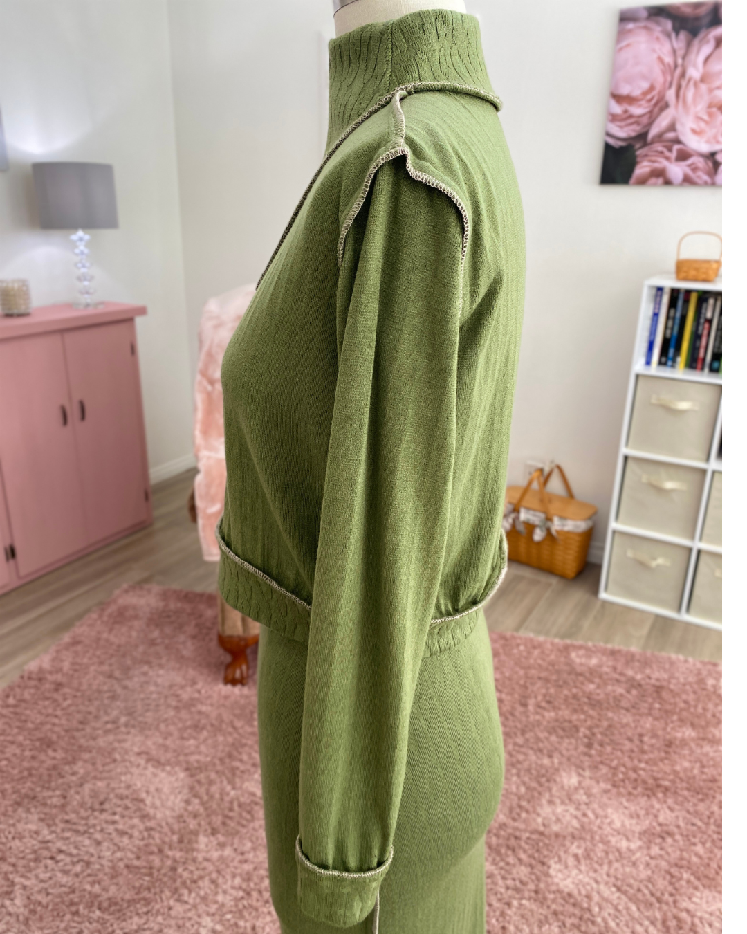 Hive Pullover and Weaver Skirt
