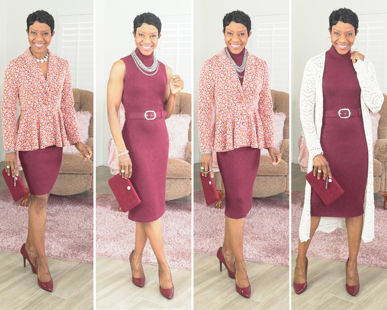Peplum Jacket & Nikko Dress