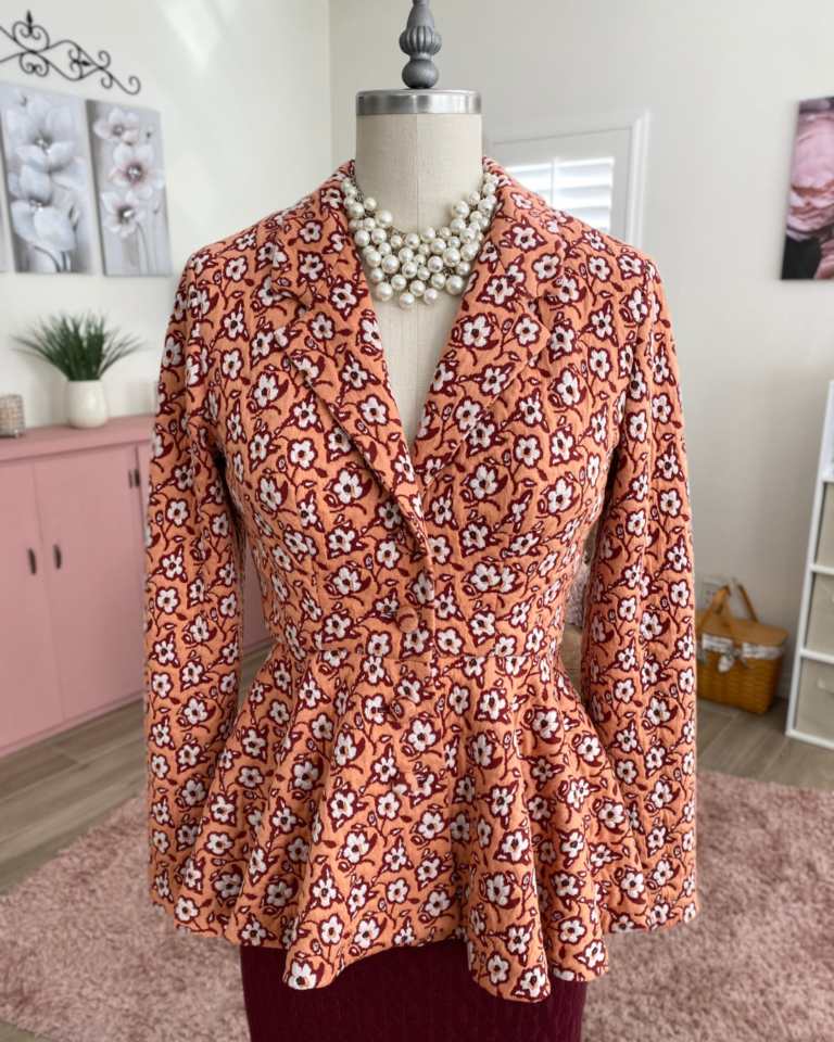 MCCALL'S 7513 PEPLUM JACKET & NIKKO DRESS – Anita by Design