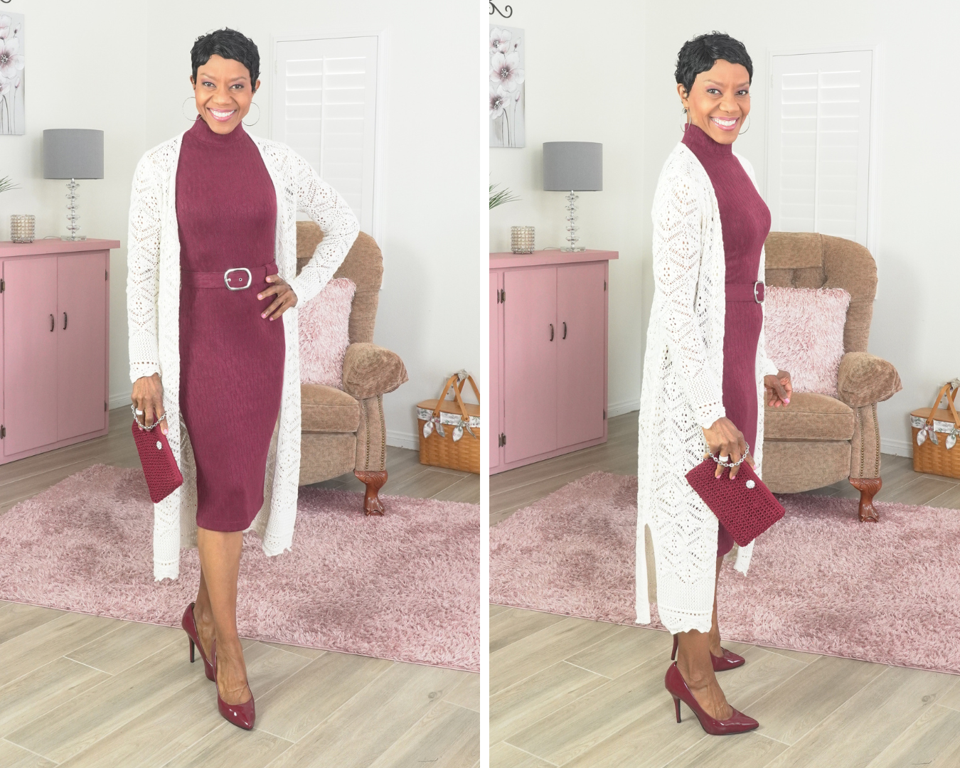 Peplum Jacket & Nikko Dress
