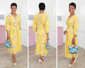 Read more about the article KIMONO STYLE DRESS | VOGUE 1735