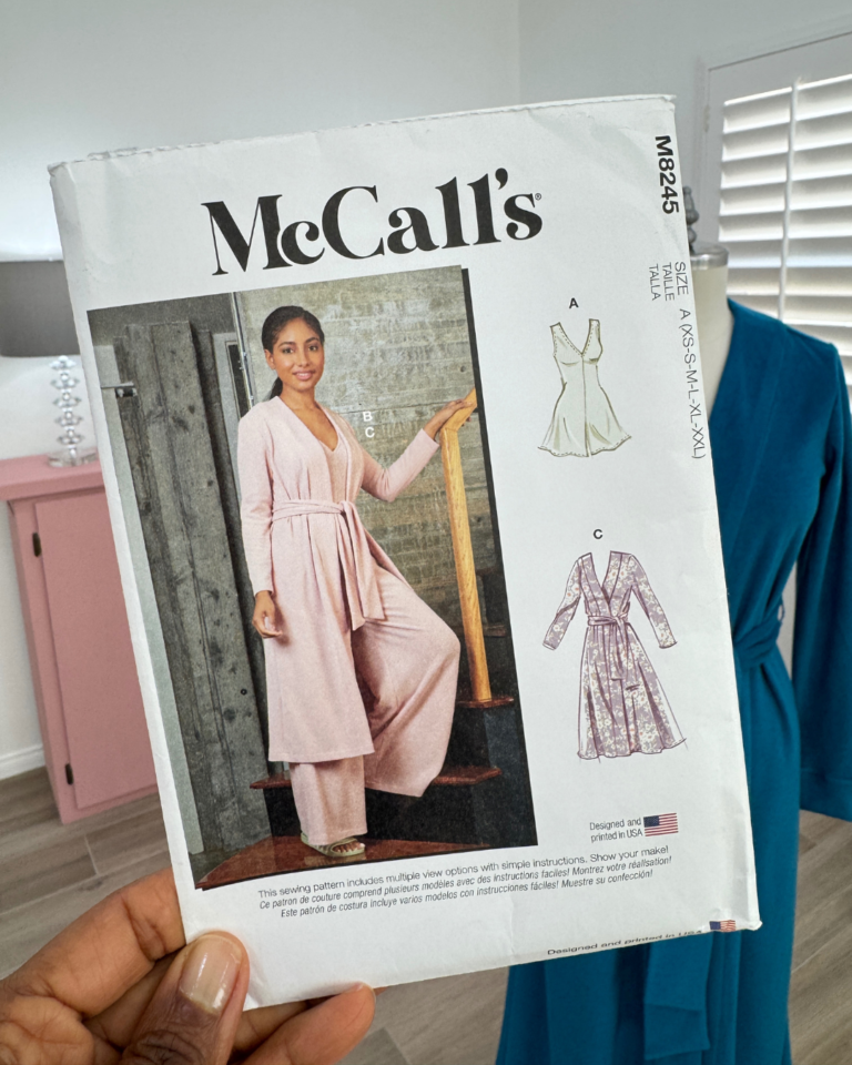 COZY ROBE | MCCALL'S 8245 – Anita by Design