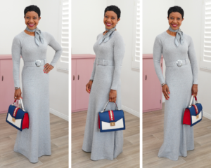 SWEATER KNIT MAXI DRESS