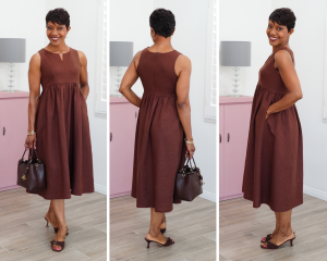 LINEN SUMMER DRESS