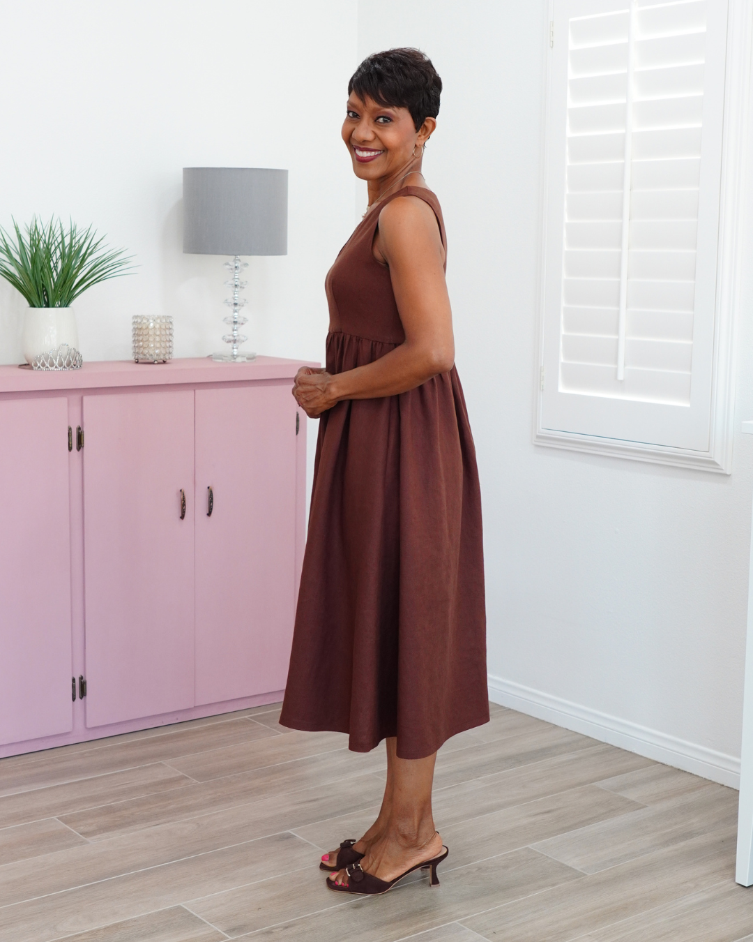 LINEN SUMMER DRESS
