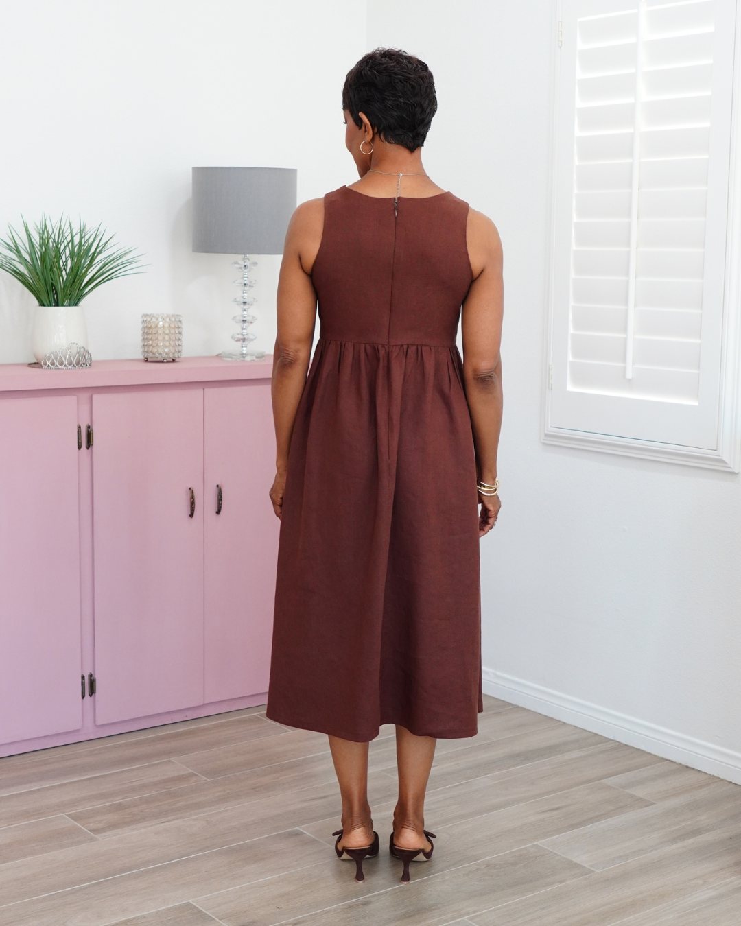 LINEN SUMMER DRESS