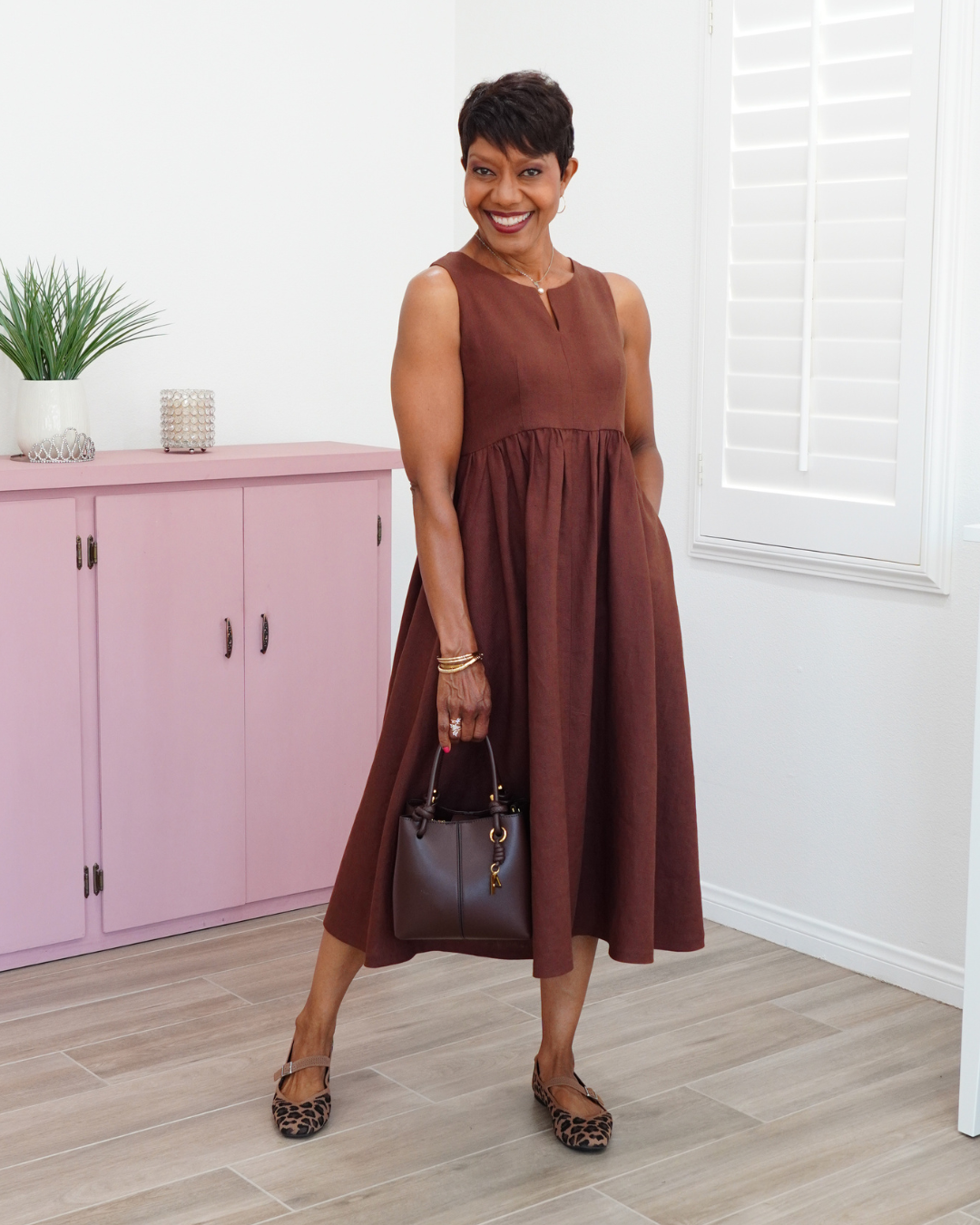 LINEN SUMMER DRESS