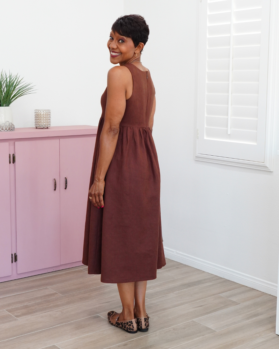 LINEN SUMMER DRESS
