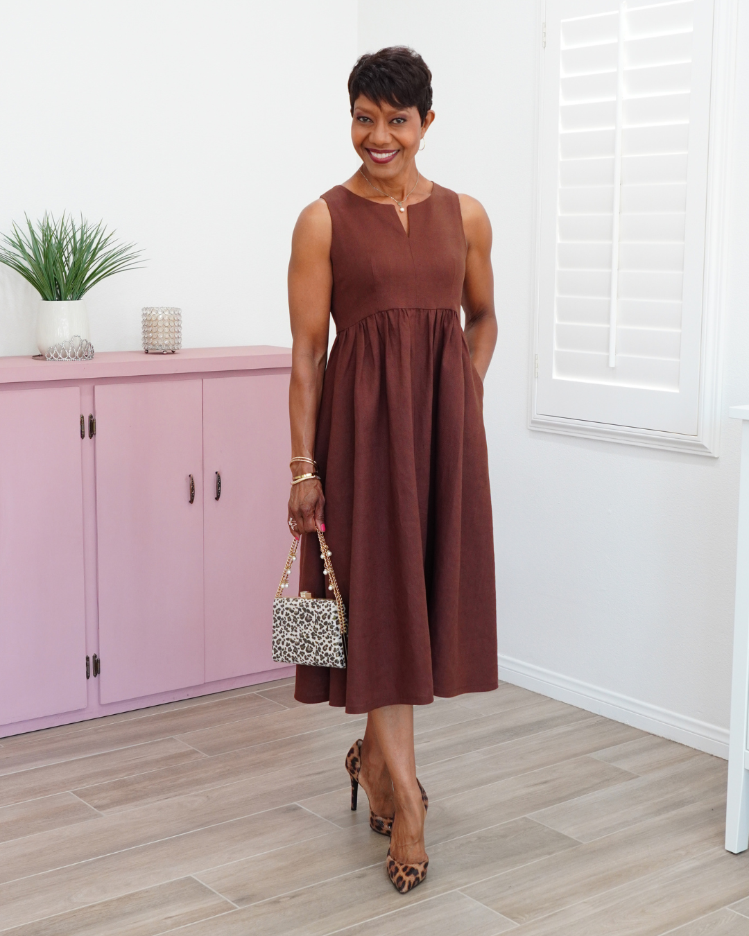 LINEN SUMMER DRESS