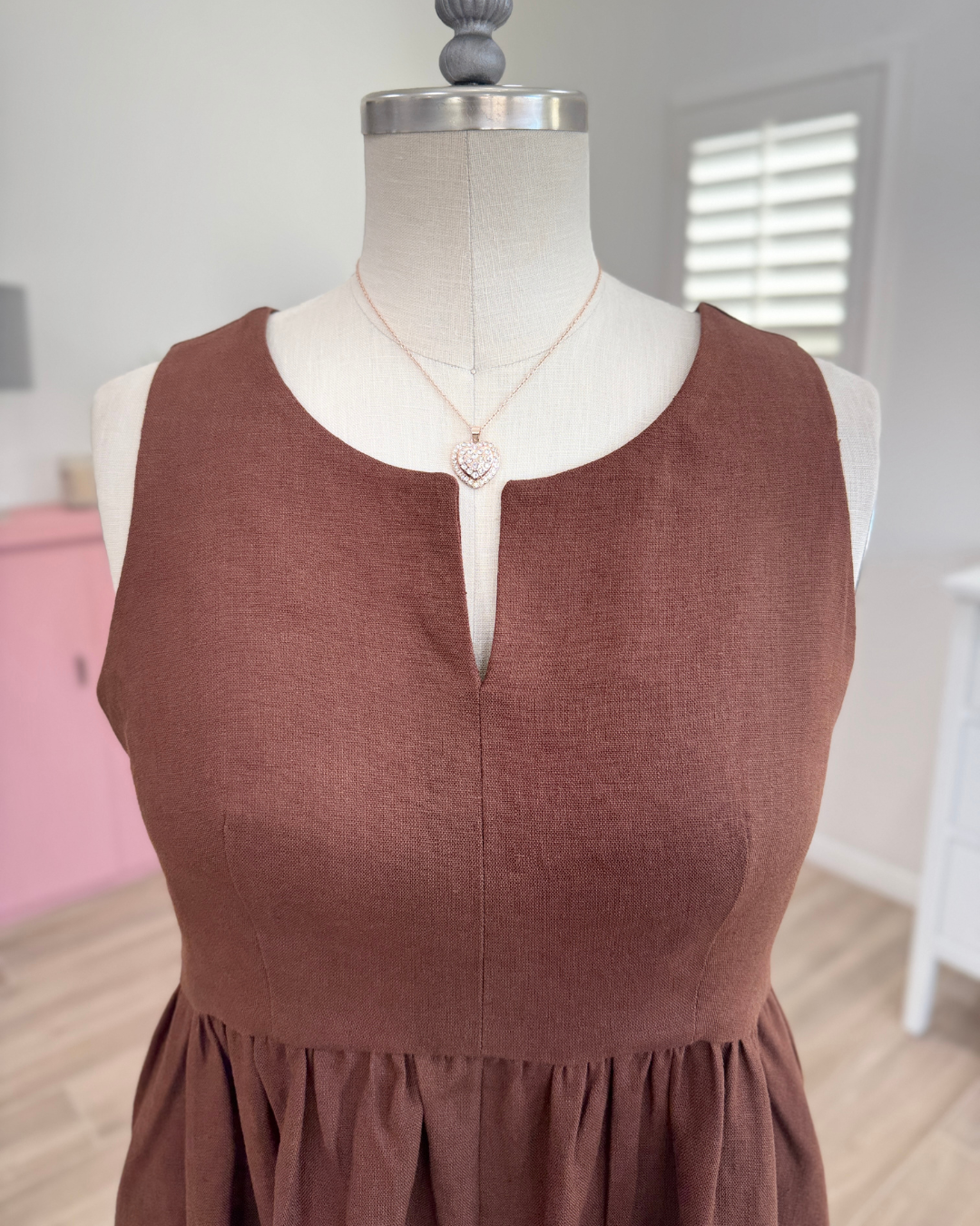 LINEN SUMMER DRESS