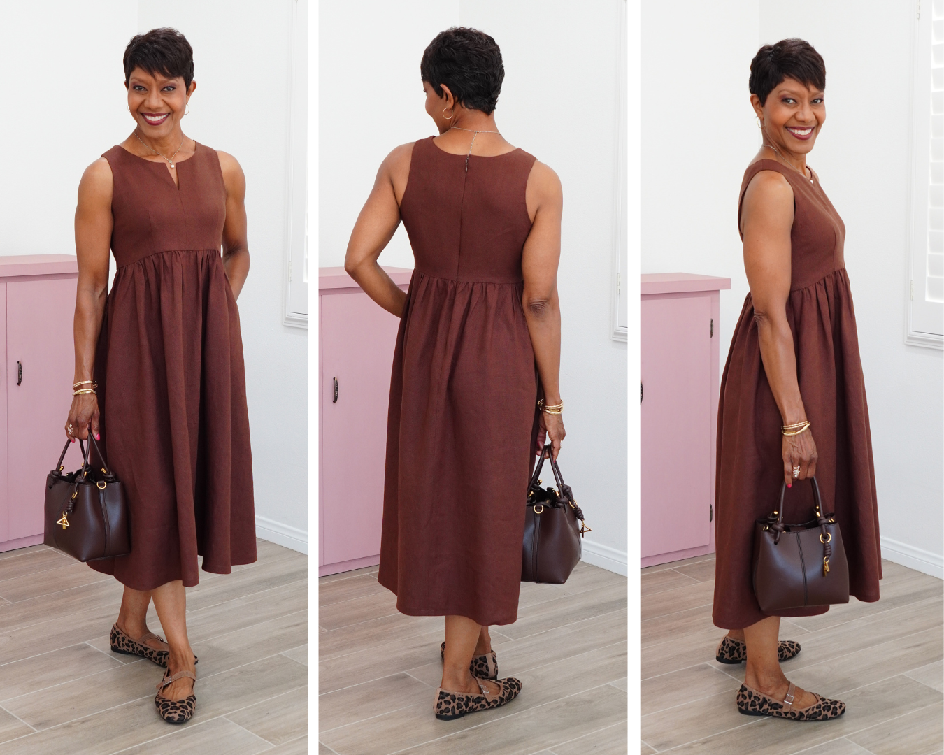 LINEN SUMMER DRESS
