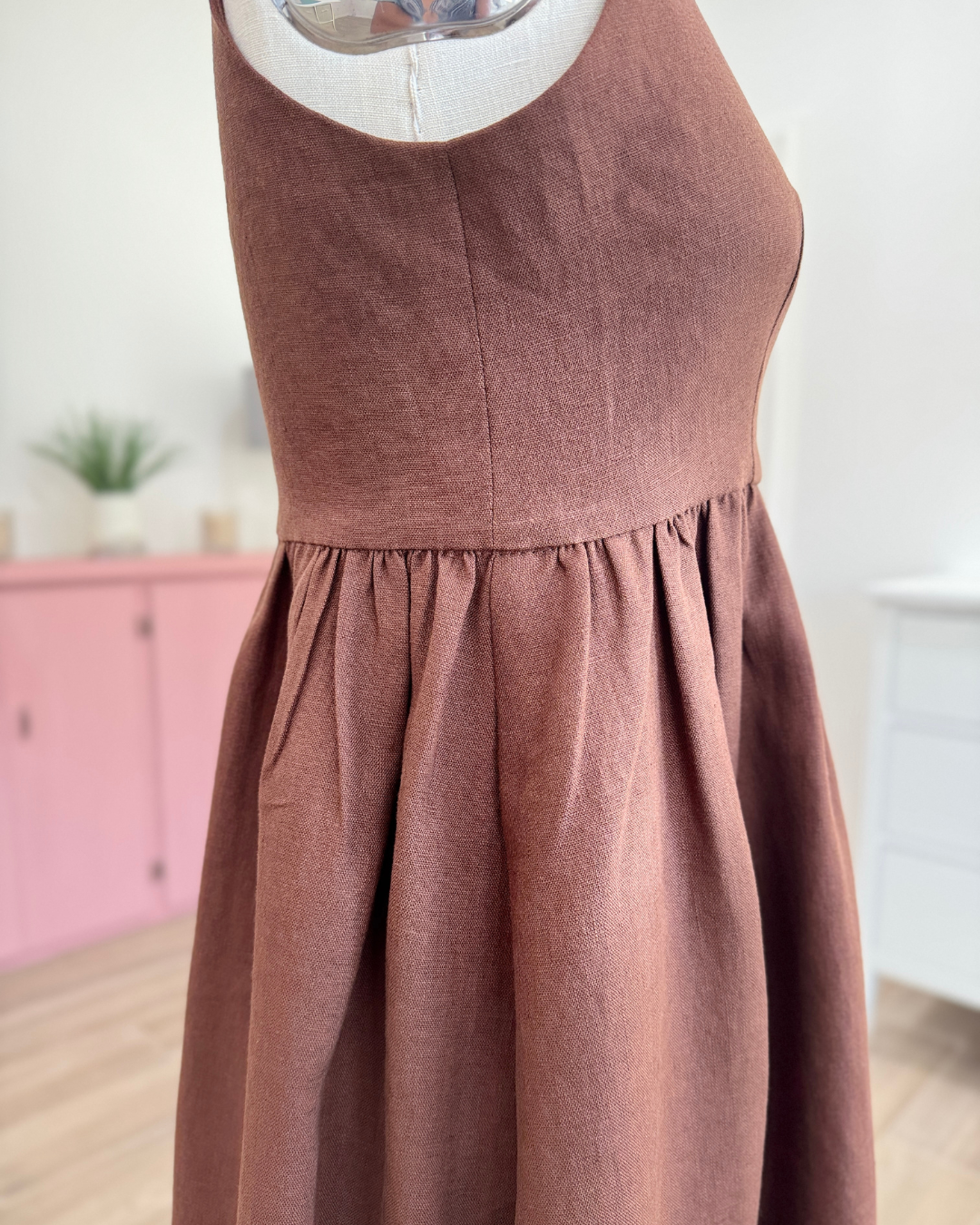 LINEN SUMMER DRESS
