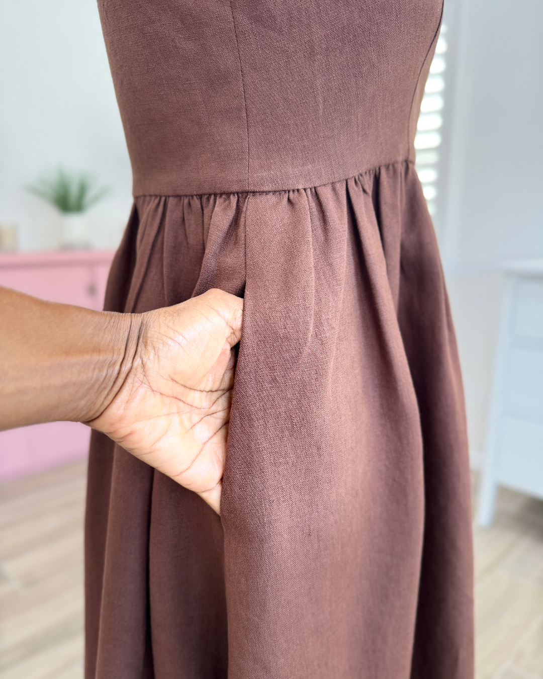 LINEN SUMMER DRESS