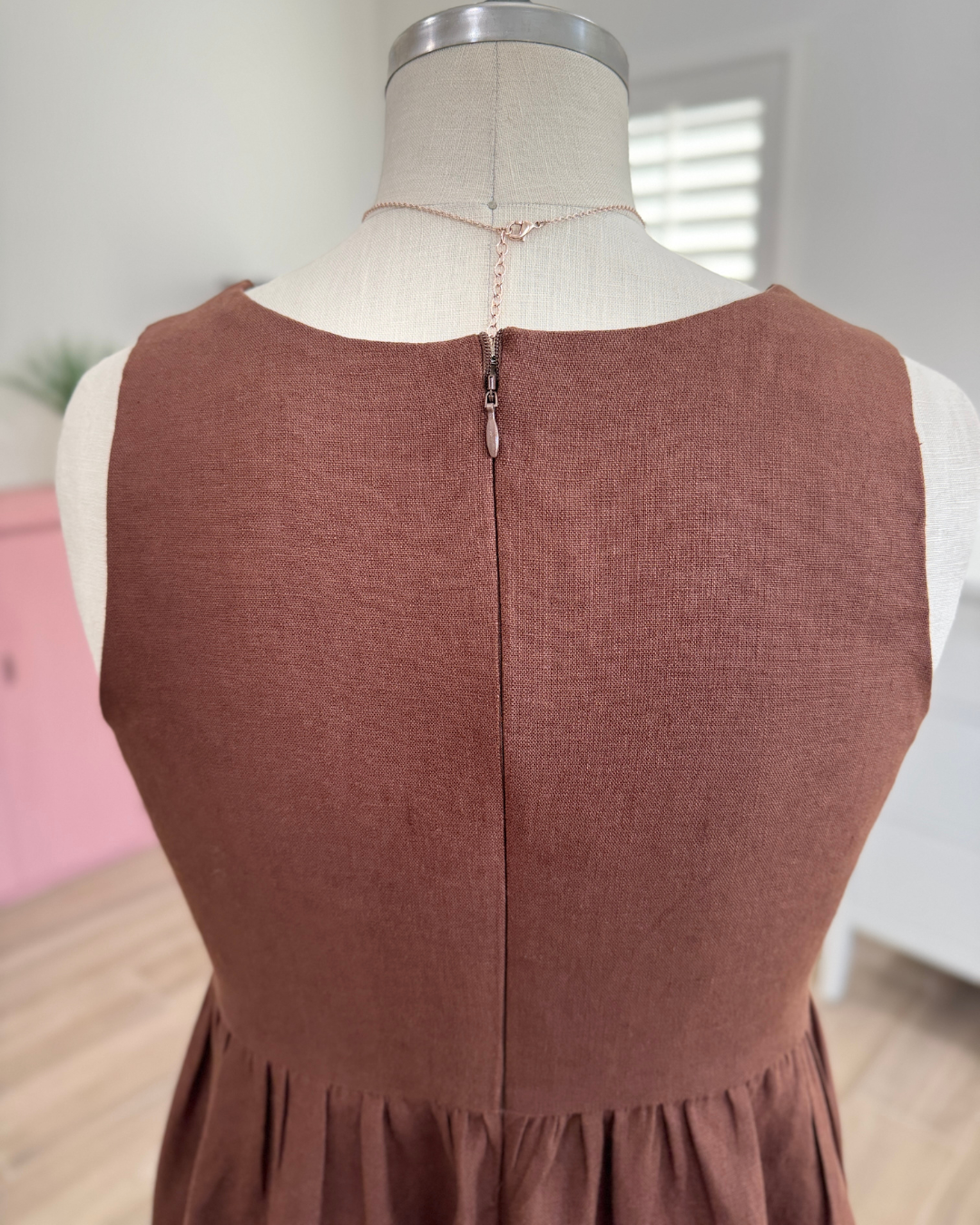 LINEN SUMMER DRESS