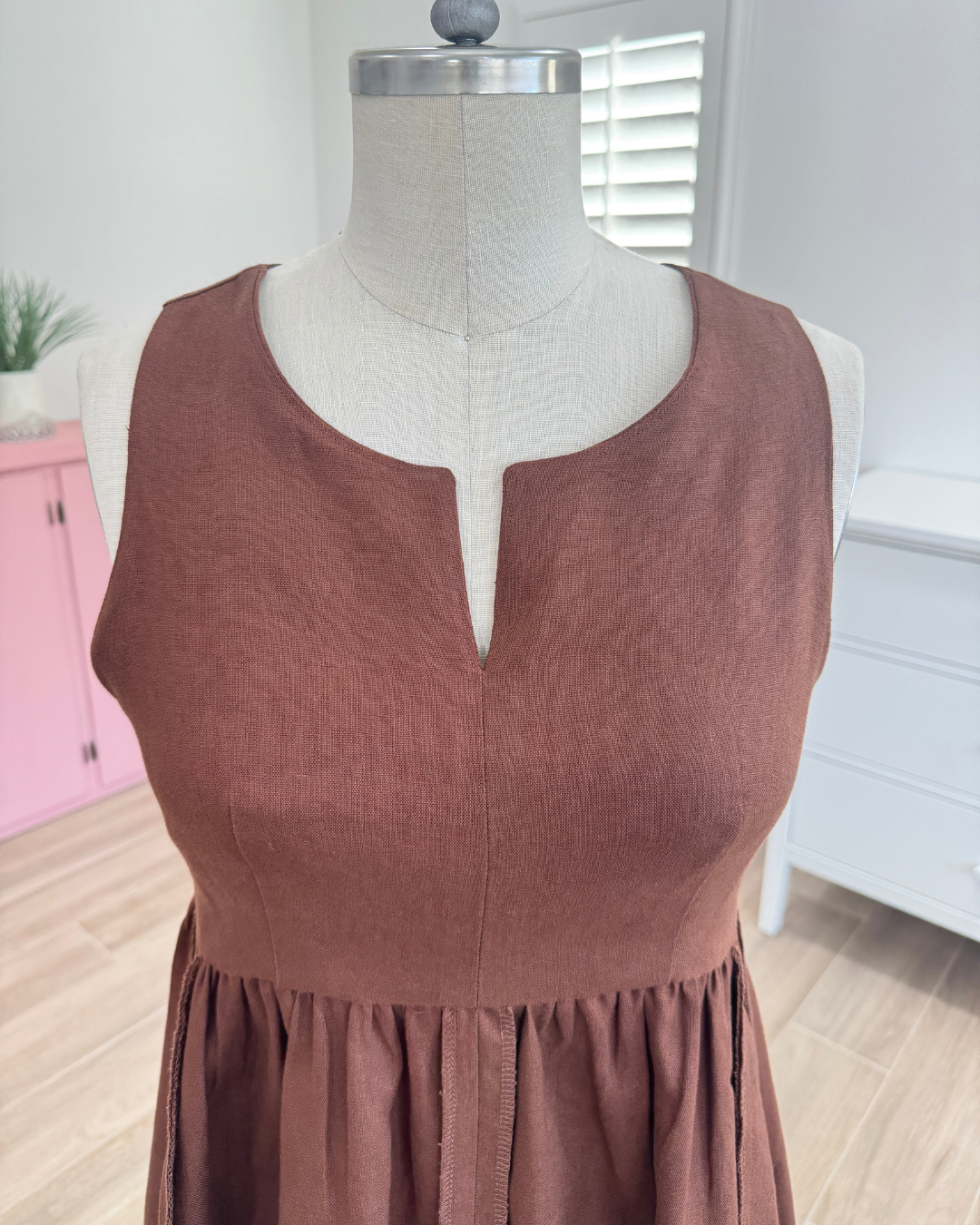 LINEN SUMMER DRESS
