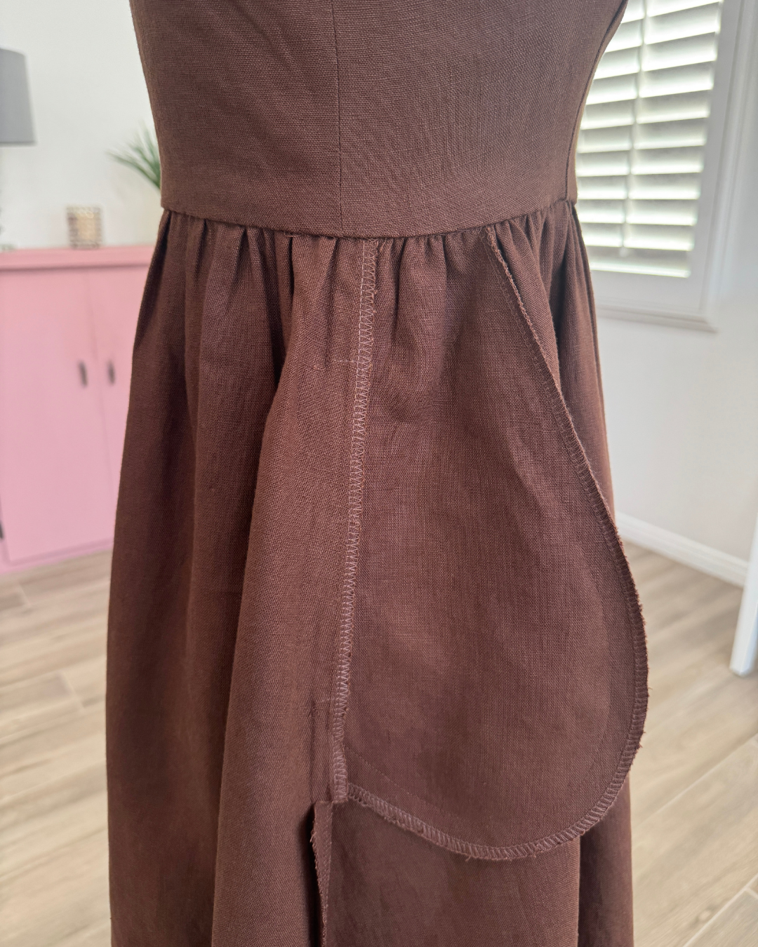 LINEN SUMMER DRESS