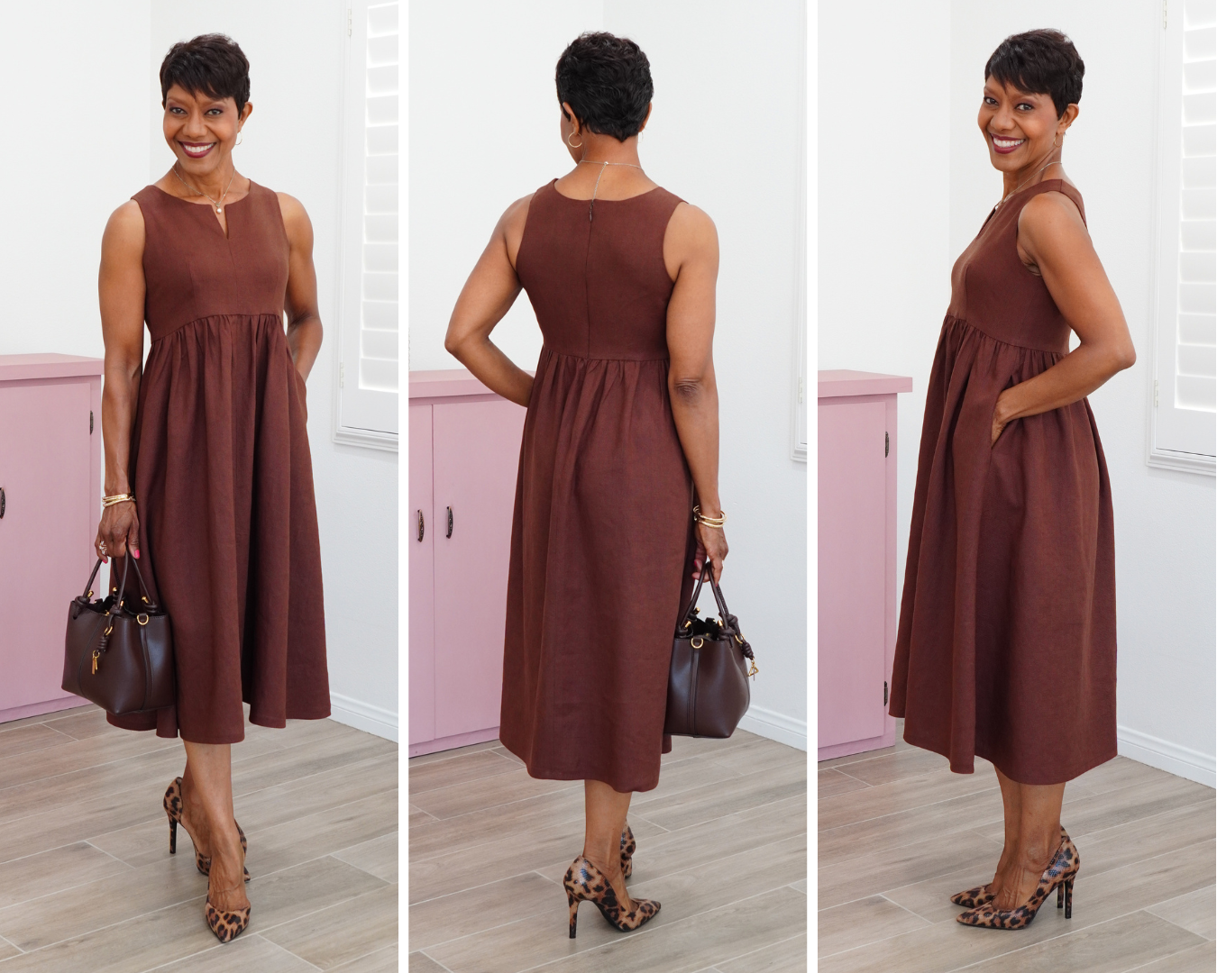 LINEN SUMMER DRESS