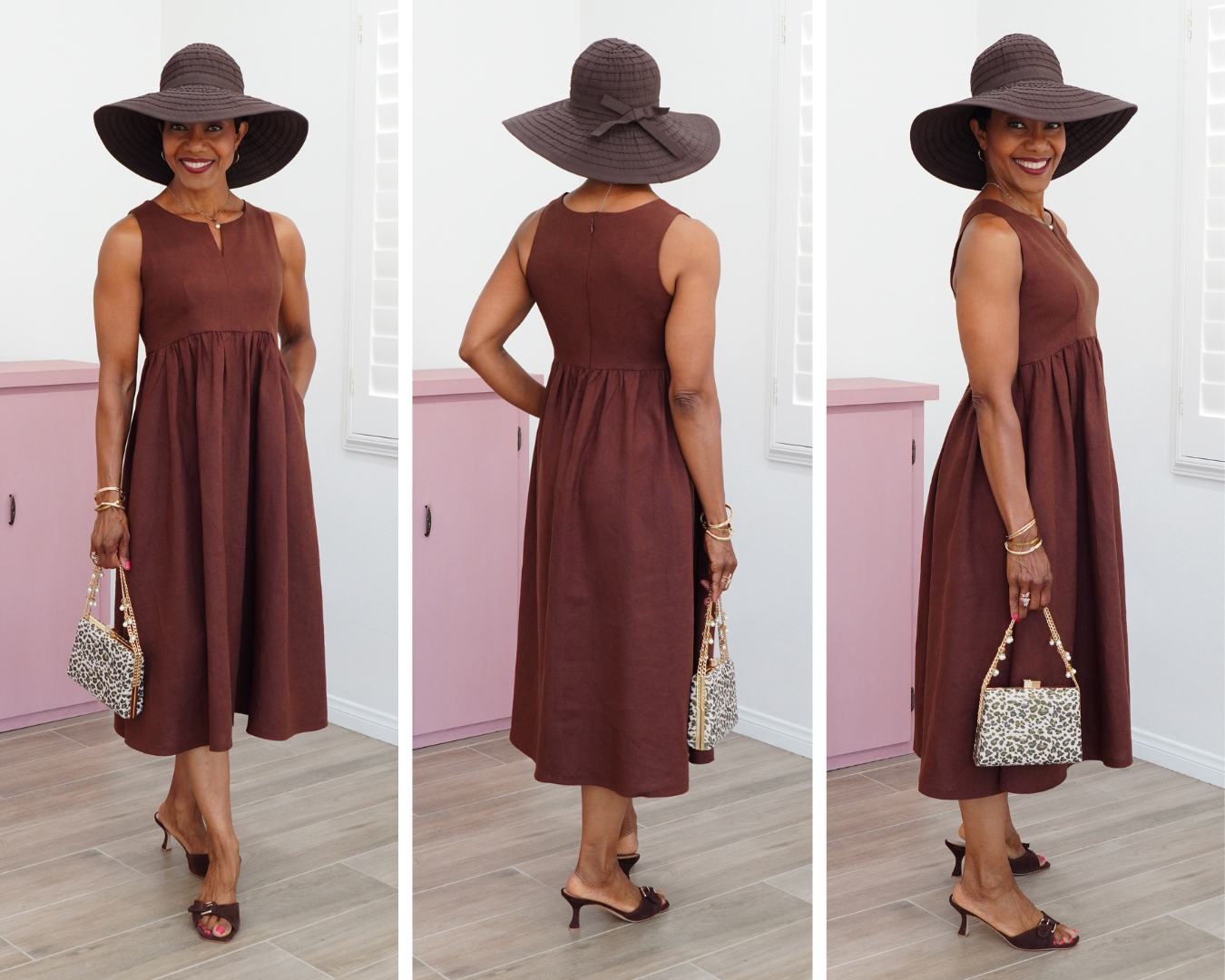 LINEN SUMMER DRESS