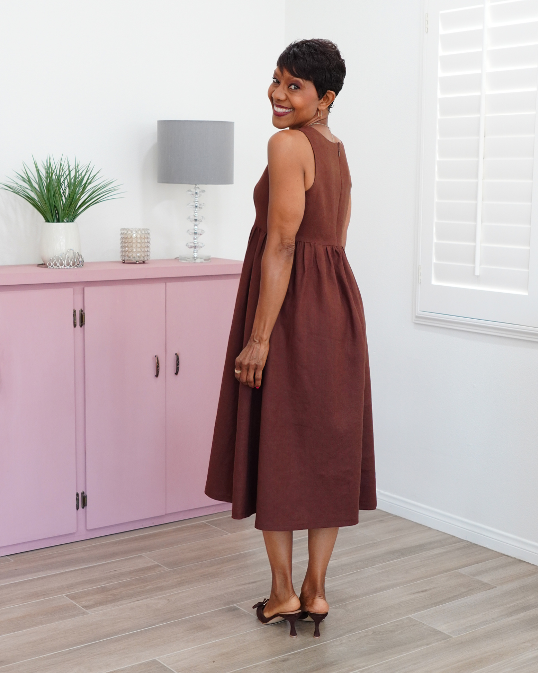 LINEN SUMMER DRESS