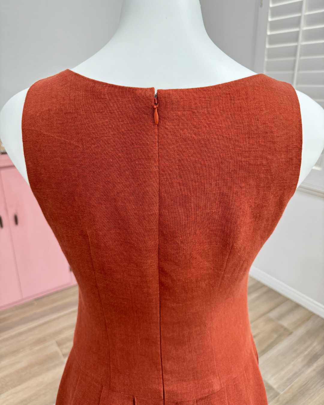 LINEN MAXI DRESS