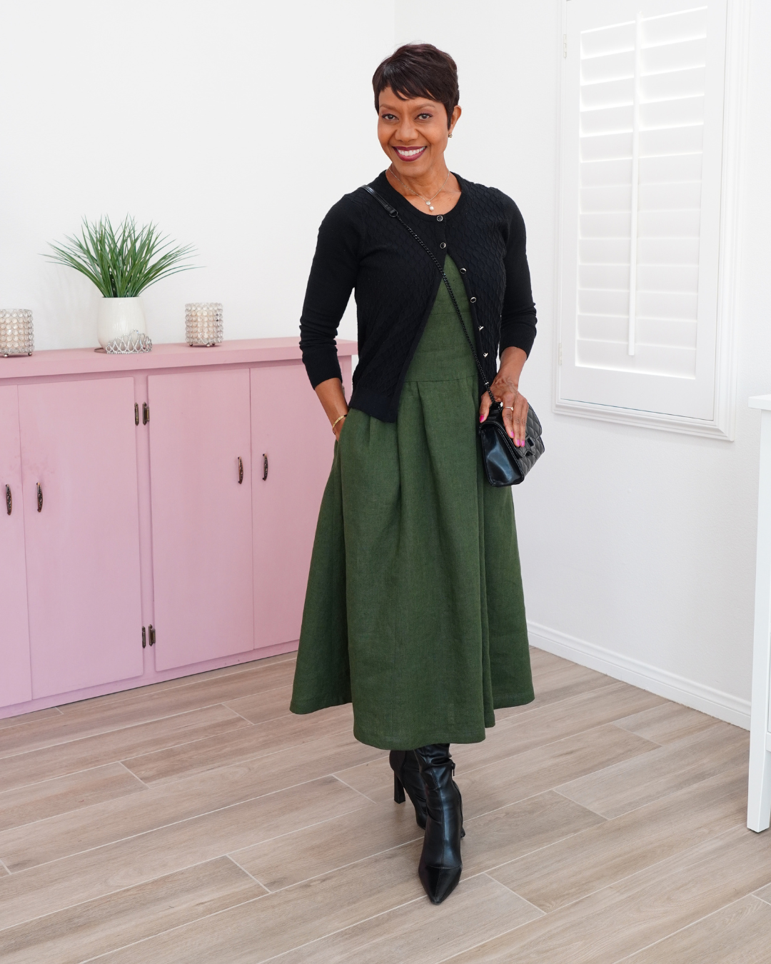 FIT & FLARE DRESS