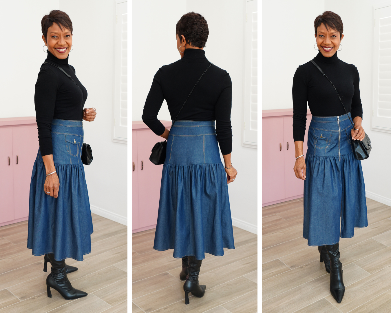 2-PIECE CHAMBRAY SET