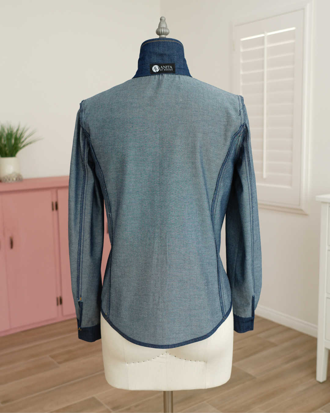 2-PIECE CHAMBRAY SET